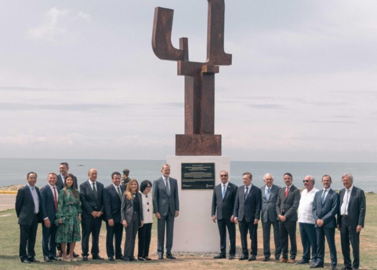 La instalación de esta obra marca a Santo Domingo como “Capital Mundial del Derecho”