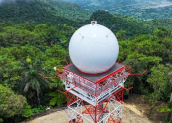 Radar doppler meteorológico banda c
