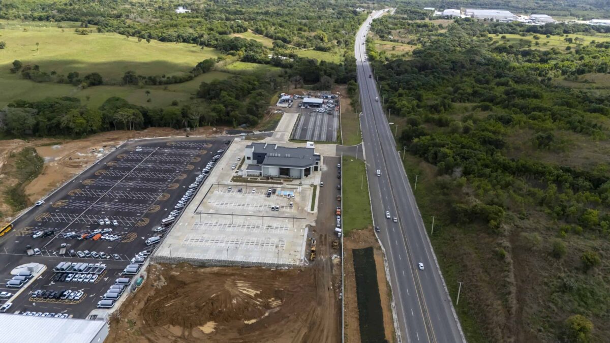 Abinader inaugura HOY el moderno Centro Nacional de Retención de Vehículos 1 Vista aerea del Centro Nacional de Retención de Vehículos (Cenarve).