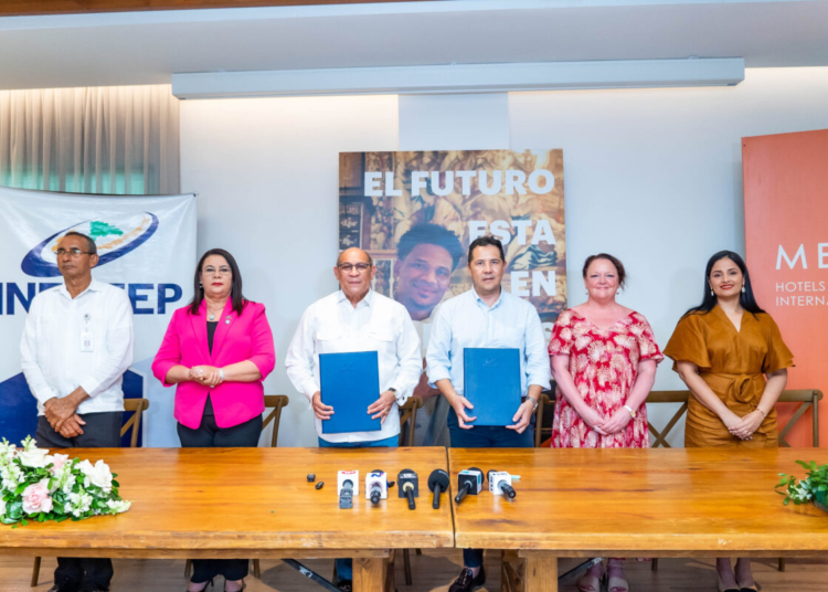 Meliá hotels international e infotep lanzan el primer hotel-escuela de formación en hostelería y turismo de la república dominicana