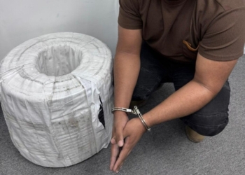 Policía nacional apresa a hombre por robo de cables eléctricos de edeeste en villa consuelo