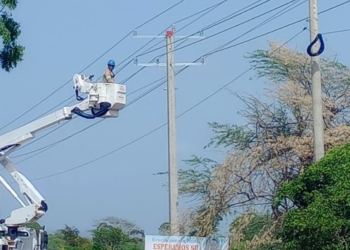 Edesur concluye instalación de 21 kilómetros de red eléctrica en pedernales; subestación próxima a entrar en servicio