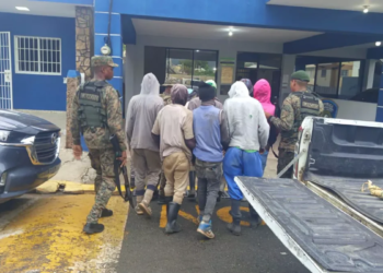 Desmantelan gallera clandestina en la vega; detienen 14 haitianos indocumentados