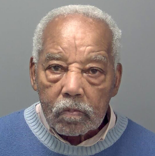 An undated handout photo received in London from Avon and Somerset Police on June 30, 2025 shows the custody image of Ryland Headley. A 92-year-old British man was convicted on Monday for a rape and murder committed nearly 60 years ago, in one of the UK's longest-running cold cases. (Photo by Avon and Somerset Police / AFP)