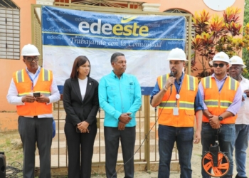 Edeeste inicia rehabilitación de redes en licey, villa mella