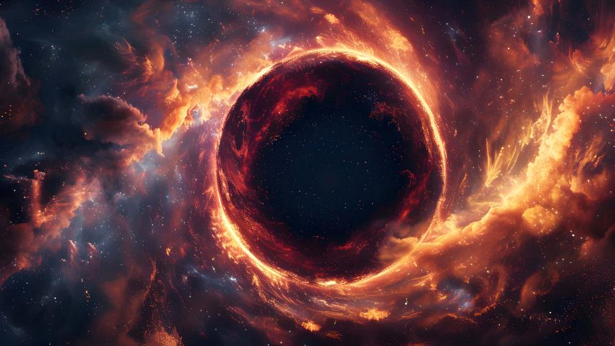 Revelan por qué el anillo del agujero negro de la galaxia m87 no es perfectamente circular