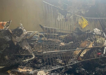 Hermanitos sufren quemaduras graves en incendio en santiago