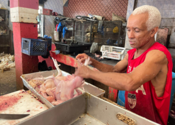 El precio del pollo se dispara en el cibao, con la libra alcanzando los rd$100