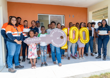 Barrick pueblo viejo avanza en el reasentamiento de comunidades: 100 familias ya tienen nuevo hogar