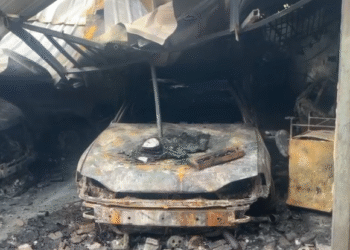 Voraz incendio reduce a cenizas varios negocios en vista al valle, sfm