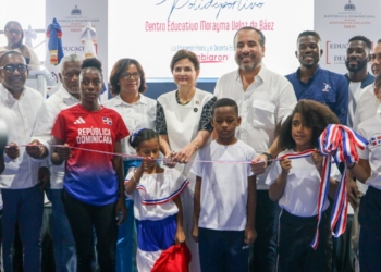 El inefi entrega nuevo polideportivo en bayaguana en acto encabezado por la vicepresidenta raquel peña