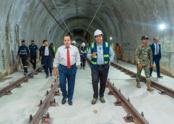 Paliza supervisa pruebas dinámicas en la línea 2c del metro de santo domingo