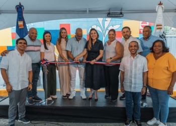 Carolina mejía inaugura nuevo parque lineal en mata hambre, llevando seguridad y recreación al sector