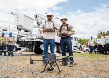 Eted integra drones de alta tecnología para supervisar el sistema eléctrico