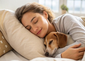 Estudio revela que las mujeres duermen mejor con perros que con hombres