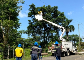 Edeeste restablece servicio en miches tras protestas violentas