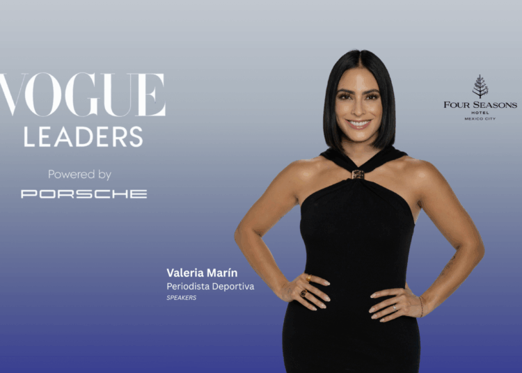 Vogue reconoce a valeria marín como "vogue leaders"