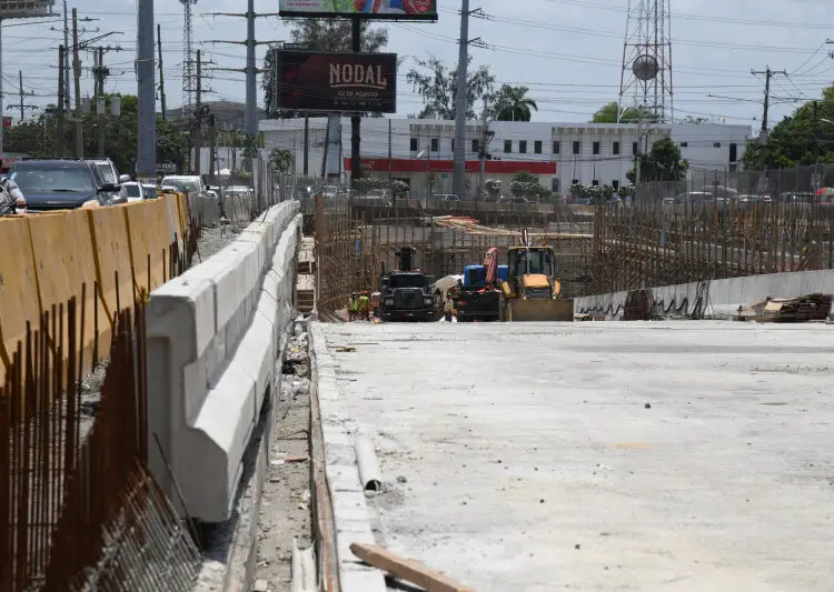 Paso a desnivel de la 27 de febrero con isabel aguiar será entregado por fases