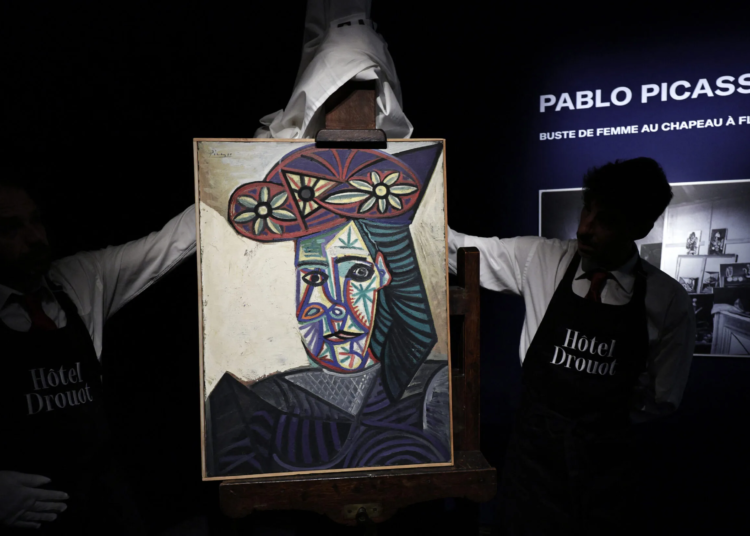 Revelan un retrato ‘desconocido’ de picasso que saldrá a subasta en parís