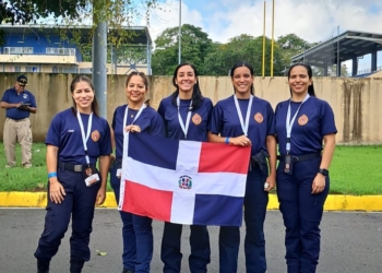 ¡orgullo dominicano! Bomberas del dn ganan primer lugar en competencia de destrezas en panamá