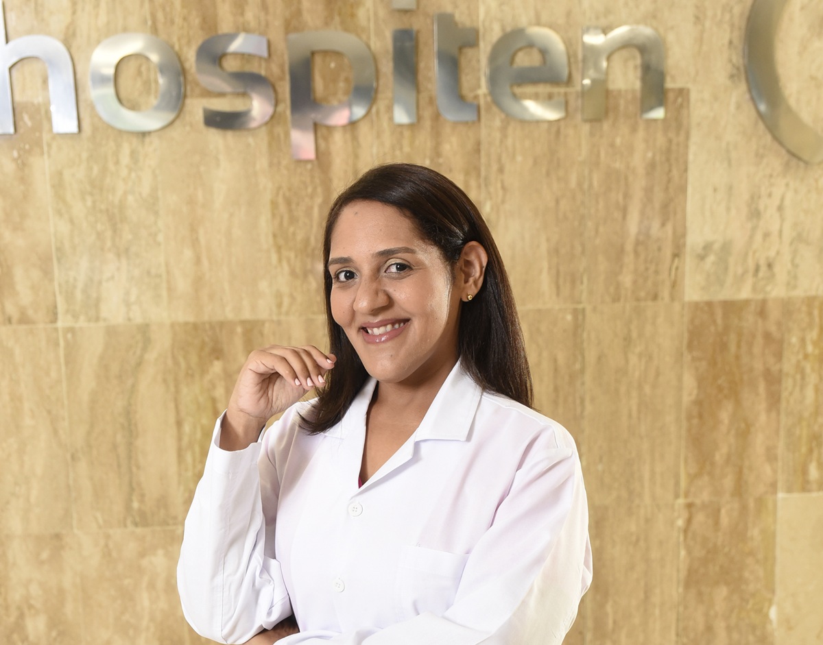 Doctora Cynthia Troncoso, pediatra de Hospiten Santo Domingo