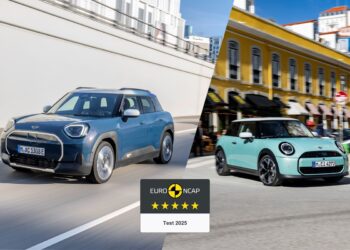 Mini vuelve a lograr cinco estrellas en las pruebas de choque euro ncap