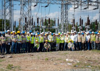 Eted concluye exitosamente los trabajos en la subestación km 15 de azua, este sábado