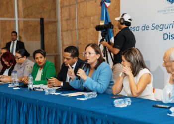 Adn, interior y policía, y fiscalía dn muestran resultados en la 5ta mesa de seguridad