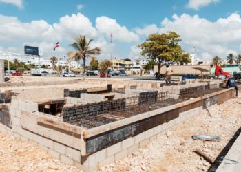 Alcaldía del distrito nacional continúa avances en construcción del malecón deportivo
