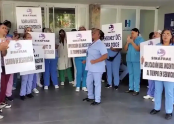 Enfermeras de moca paralizan hospital toribio bencosme