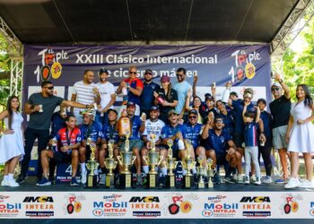 Más de 450 ciclistas participarán en el xxv clásico triple cien máster 2025
