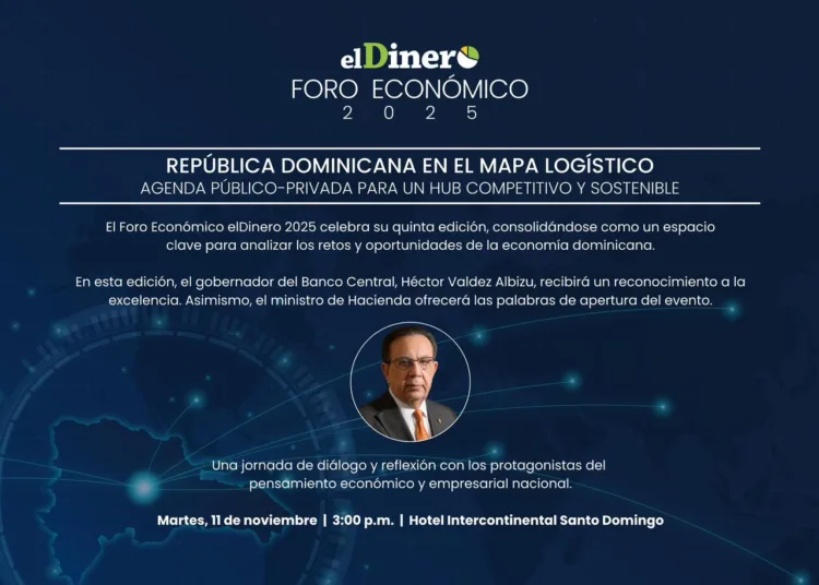 Gobernador del banco central será reconocido en el foro económico eldinero 2025