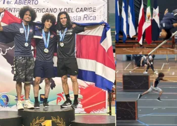 Selección dominicana de parkour brilla en el 1er abierto centroamericano y del caribe de clubes en costa rica