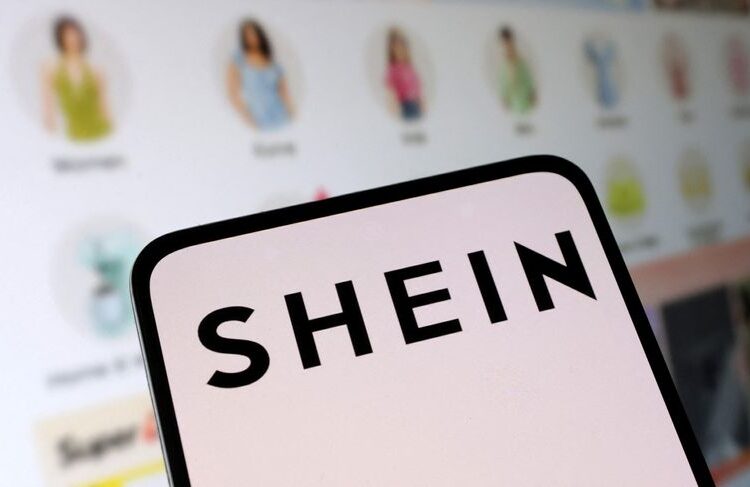 FOTO DE ARCHIVO: El logotipo de Shein y su tienda web aparecen en esta ilustración tomada el 16 de mayo de 2024. REUTERS/Dado Ruvic/Ilustración