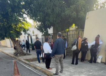 Se registra incendio en la cocina de la cámara de diputados