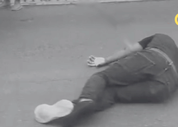 Hombre se lanza de puente peatonal en el km 9 de la autopista duarte