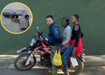 Detienen motociclista con arma ilegal y 2 haitianas en montecristi