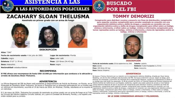 Embajada de ee. Uu. En rd difunde órdenes de búsqueda del fbi por casos graves