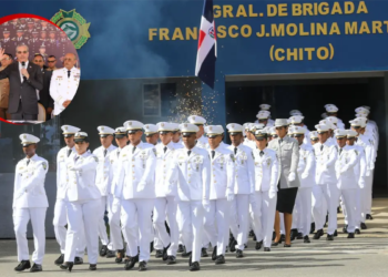 Abinader encabeza graduación de 64 cadetes de la policía nacional