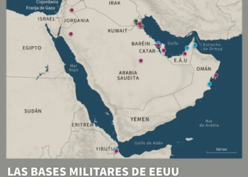 ¿dónde están las bases militares de eeuu en oriente medio?