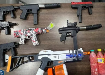 Arrestan 18 jóvenes por disturbios con armas de hidrogel