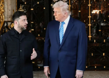 Trump y zelenski se reúnen en davos para finalizar acuerdo