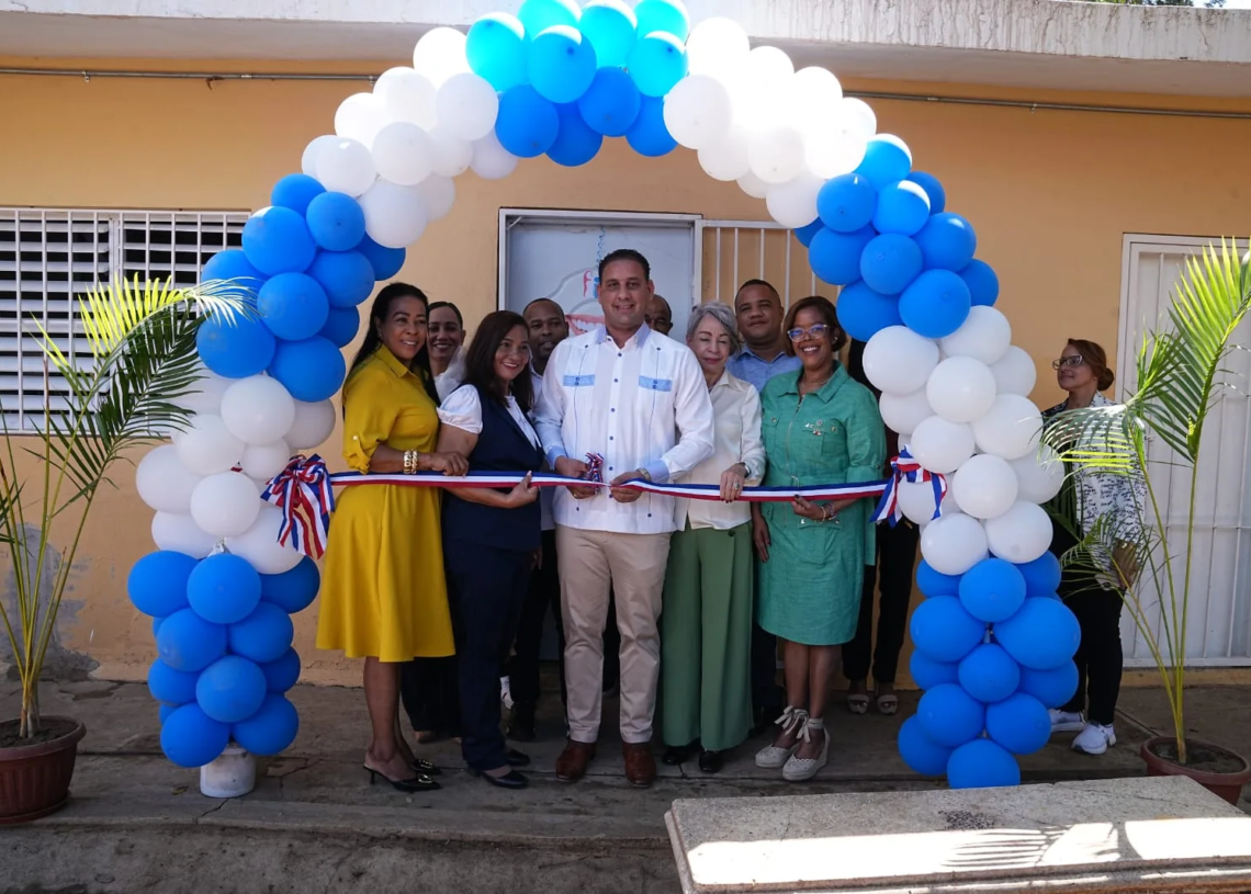 Inabie instala módulo de salud dental para 6,000 estudiantes en villa vásquez