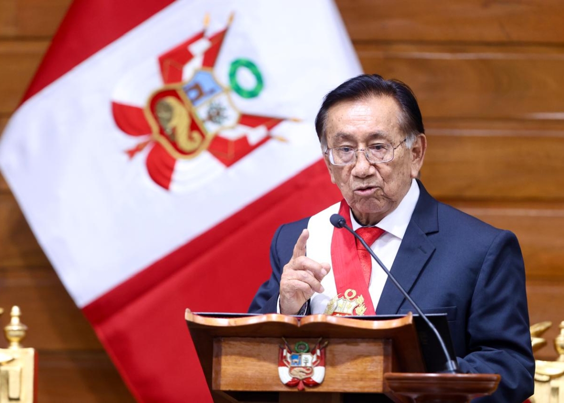 José maría balcázar: el nuevo presidente interino de perú