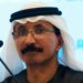 Sultan ahmed bin sulayem, presidente y director general del grupo dp world, operador portuario respaldado por dubái, escucha durante una conferencia de prensa en dubái, emiratos árabes unidos, el jueves 14 de marzo de 2019.