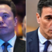 Elon musk y pedro sánchez.