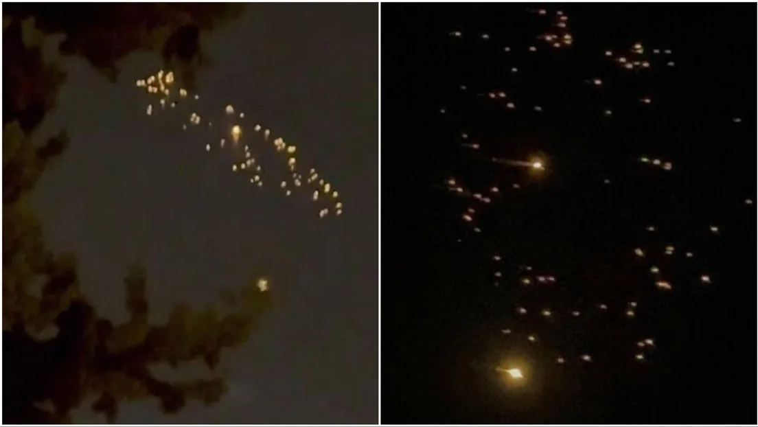 Irán lanza lluvia de misiles sobre israel en represalia por muerte de ali larijani