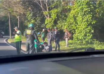 Hallan hombre muerto en acera del jardín botánico; autoridades investigan