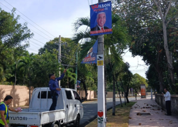 Adn inicia operativo para retirar propaganda irregular en espacios públicos