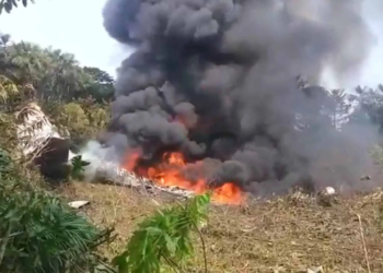 Avión militar hércules de la fac se accidenta en putumayo con más de cien soldados a bordo